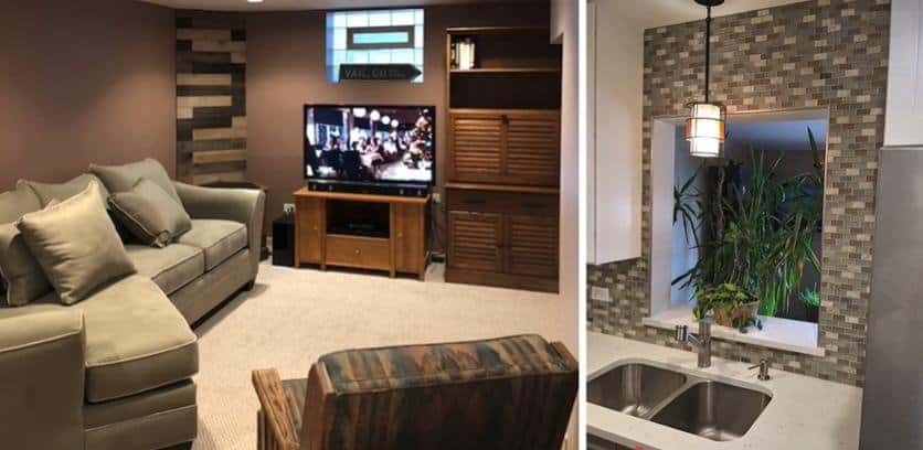 full basement renovation